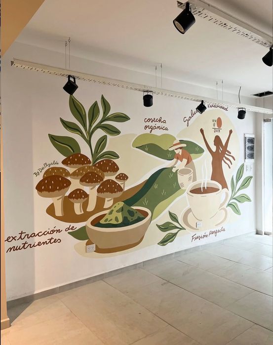 Murais e pintura