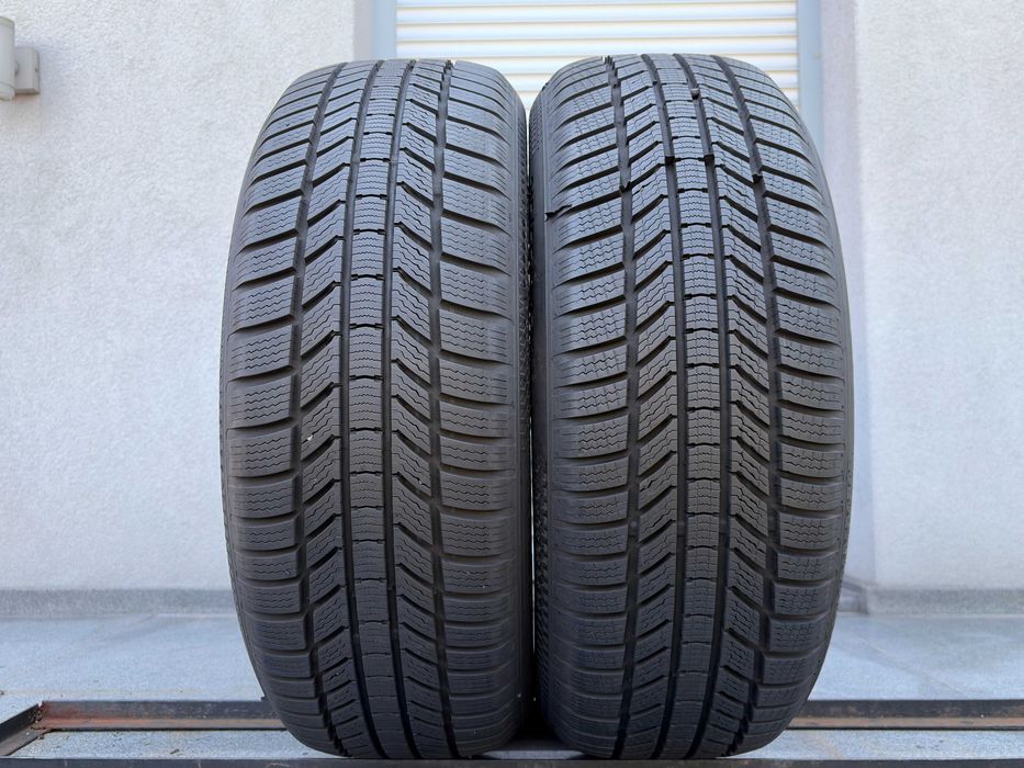 2szt zimowe 215/55R17 Continental 8,2mm 2024r świetny stan! Z1328 gwarancja