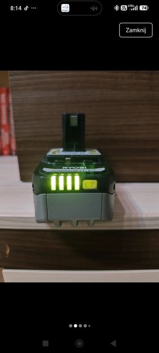 Akumulator ryobi 5ah 2szt