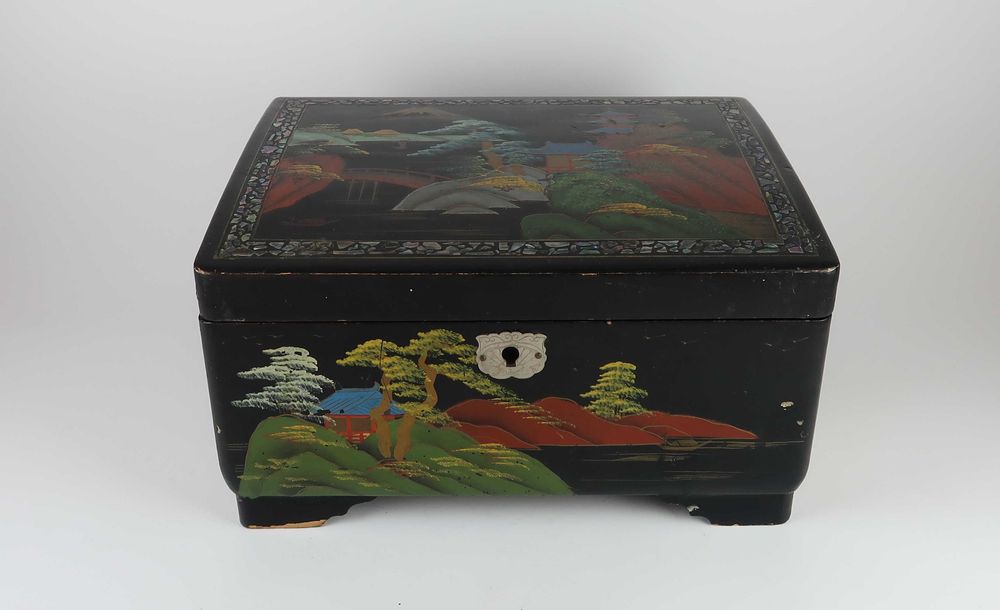 Caixa de joias Oriental (ref 1)