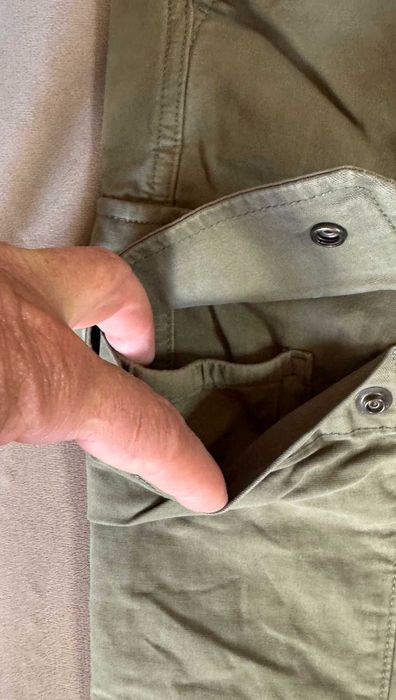 Męskie spodnie cargo, bojówki Uniqlo, r S (W27-30)-super stan