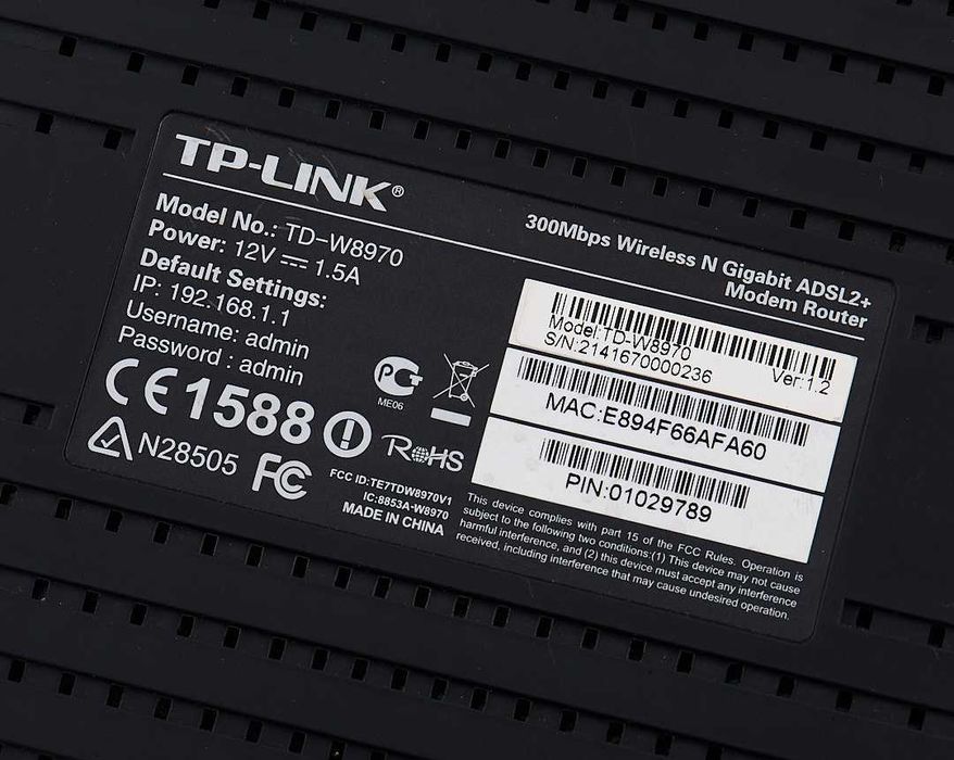 Router TP-Link TD-W8970
