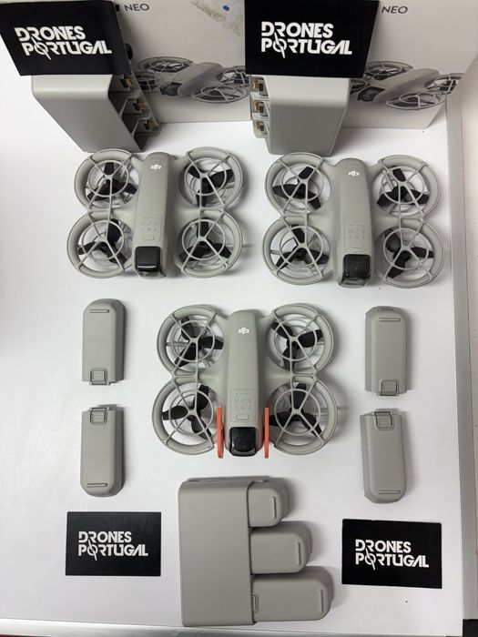 Drone DJI NEO - Drone + bateria (2 disponiveis) e 1 novo selado em caixa
