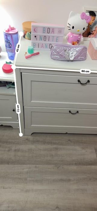 Comoda ikea branco