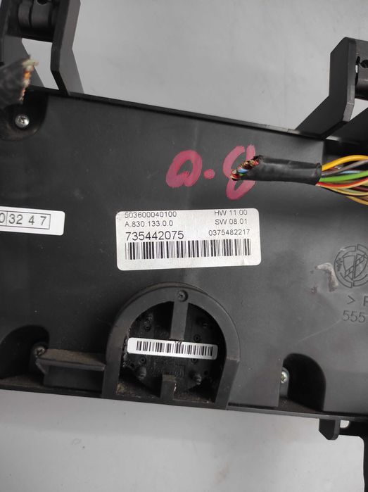 FIAT BRAVO II, Panel klimatyzacji, OE: 735.442.075