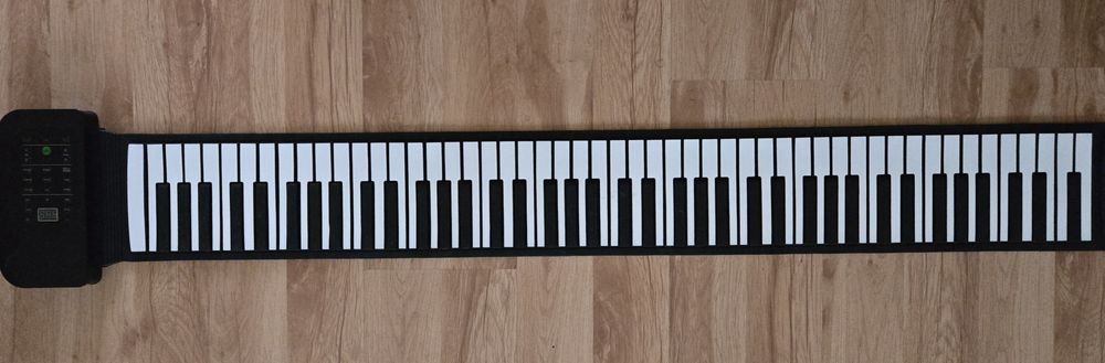 Pianino przenośne(silicone flexible roll up piano)