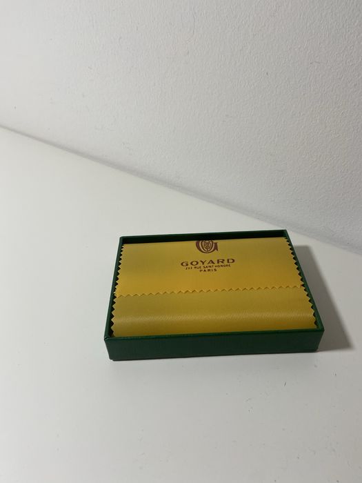 Carteira preta unissexo da goyard