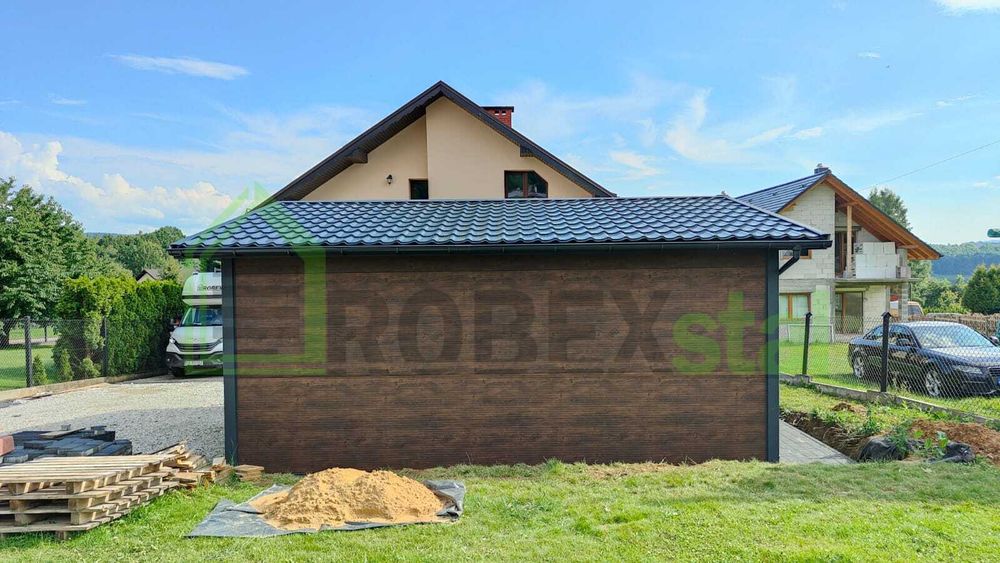 Garaż ocieplany z płyty warstwowej 6x5 PRODUCENT KAŻDY WYMIAR