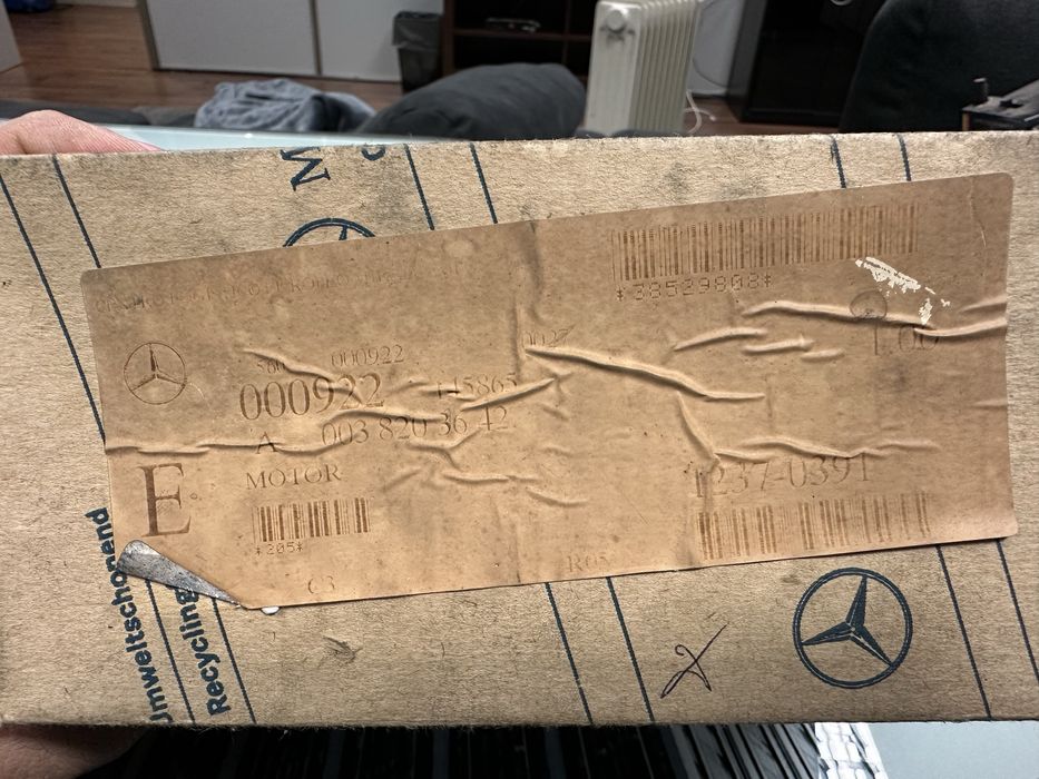 Motor do vidro electrico (novo) Mercedes 190