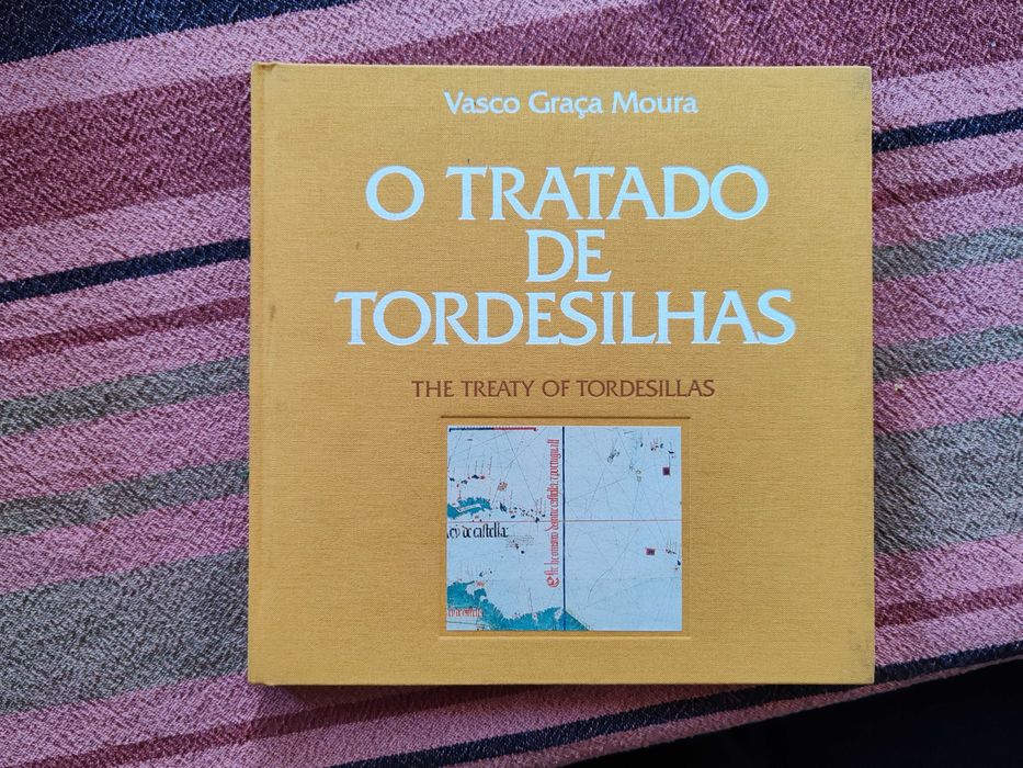 Livro de selos O Tratado de Tordesilhas