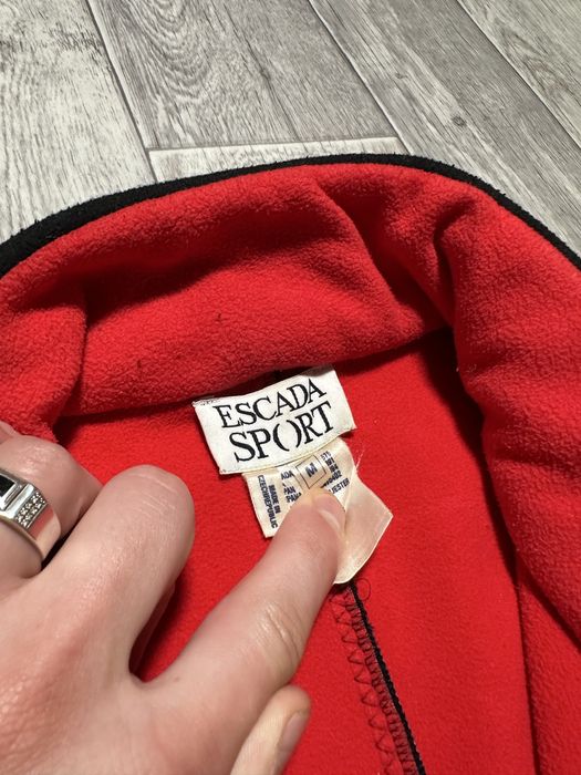 Флісова куртка Escada Sport Fleece Black Jacket