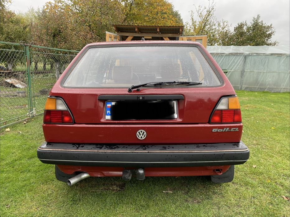 Golf MK2 - unikatowe wnętrze