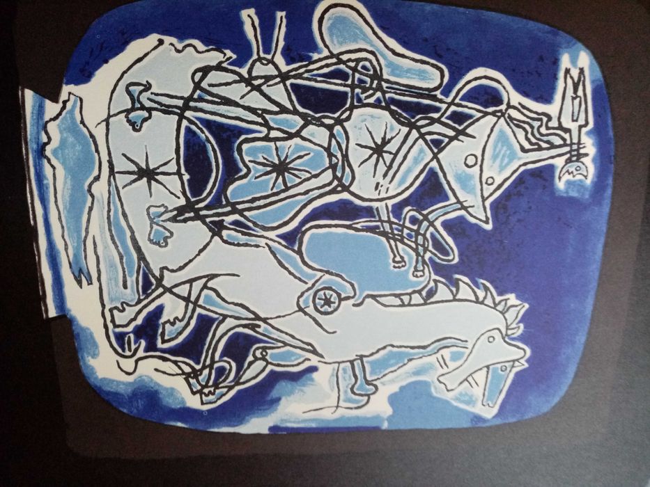 Livro L' Oeuvre Graphique de Georges Braque - 1961 - Exemplar numerado