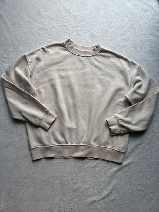 Bluza bez kaptura beżowa