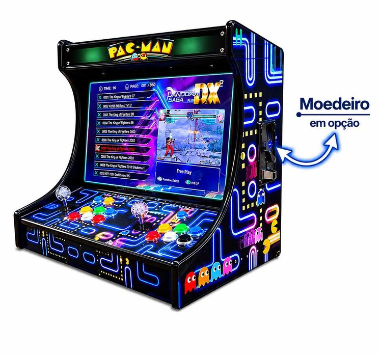 Bartop Retro Arcade - Novas