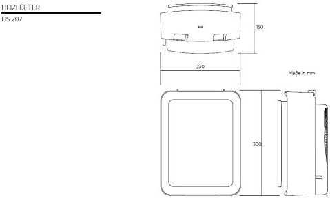 Ogrzewacz wentylatorowy AEG HS 207, 1.8 kW grzejnik piecyk mały ładny