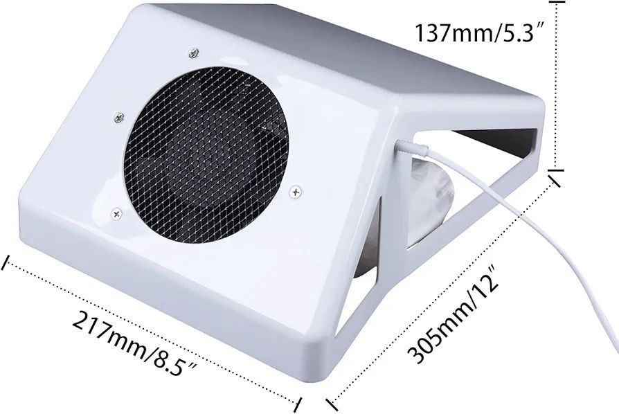 Odpylacz do Paznokci Super Mocny 80W