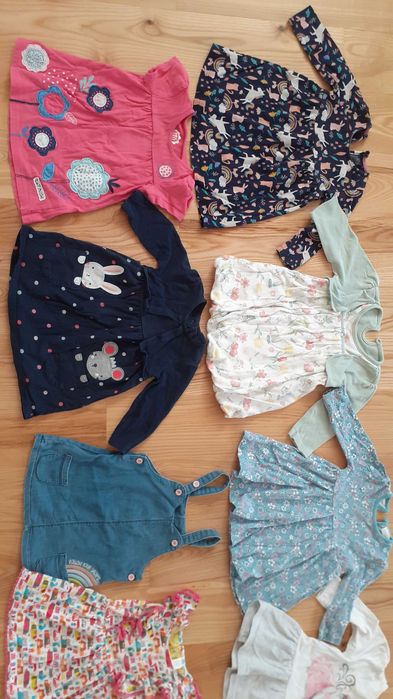 Ubrania dziewczynka 6- 9 miesięcy