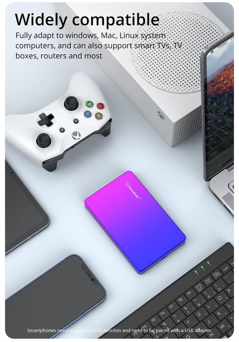 Зовнішній жорсткий диск 2.5" 320Gb USB 3.0 чохол