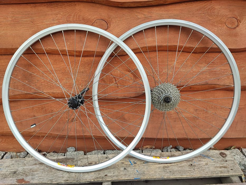 Komplet kół rowerowych Weinmann Zac2000 28" Shimano Deore M510 9s Retro MTB