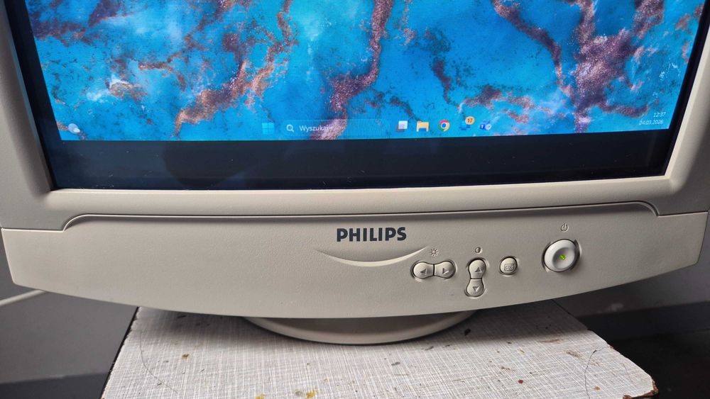 Monitor CRT Philips 17 cali