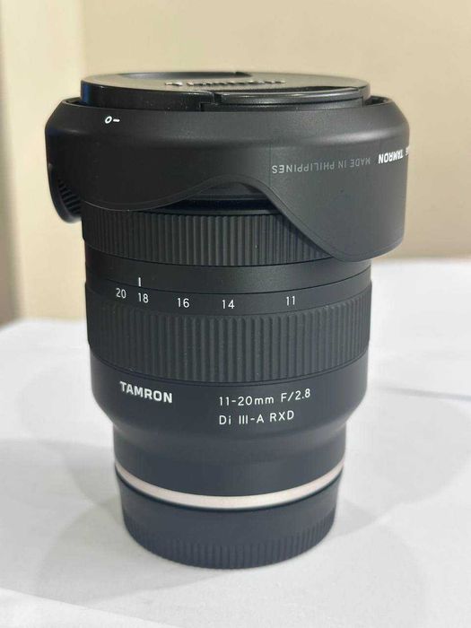 Tamron 11 - 20 2:8 for Sony E состояние нового