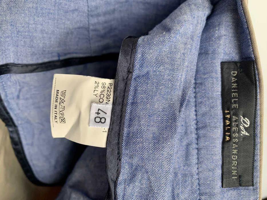 Італійські штани чиноси Daniele Alessandrini Made in Italy Розмір 48 / M