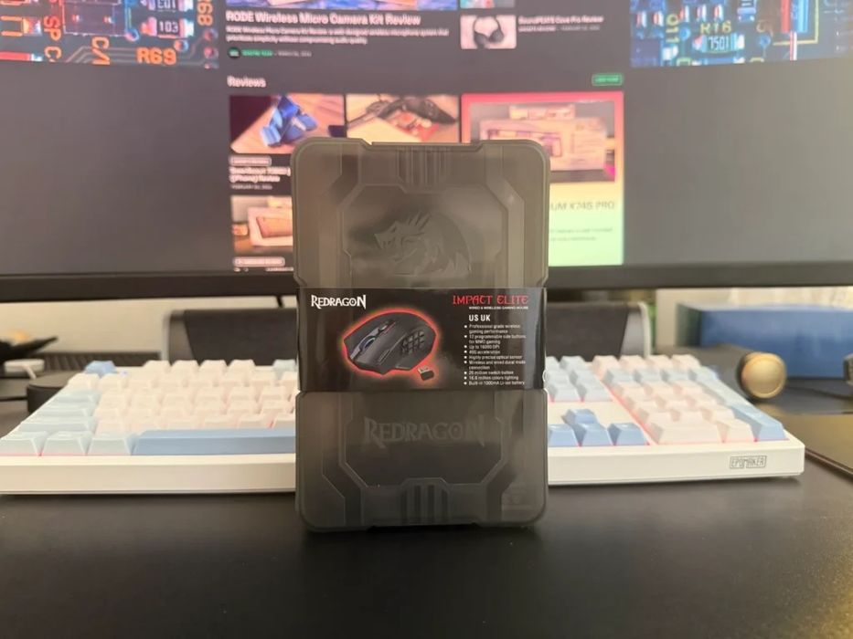 Redragon M913 Impact Elite - Mistrzowska bezprzewodowa mysz do gier