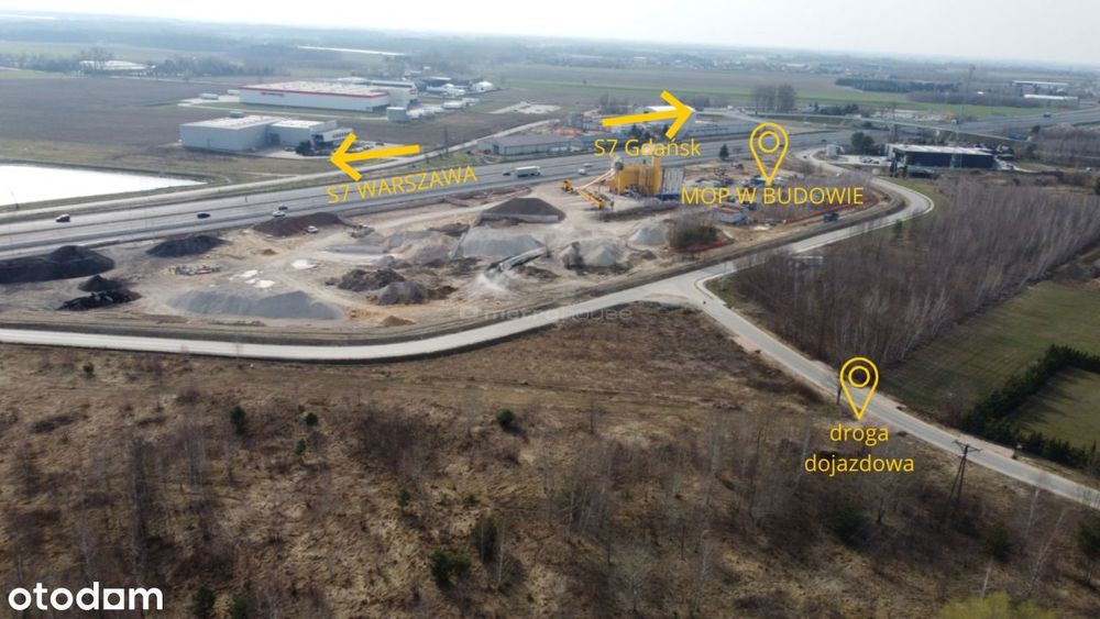 Na sprzedaż działka usługowa