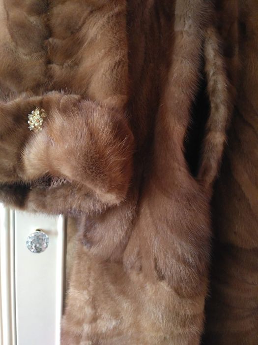52-56р. Манто норкова шуба норка