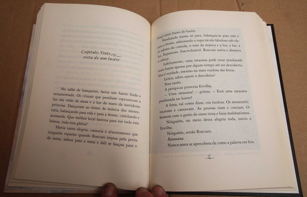 livro A Lenda de Despereaux de Kate DiCamillo