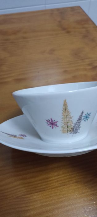 Molheira antiga verdadeira porcelana de Email de Limoges - anos 60s