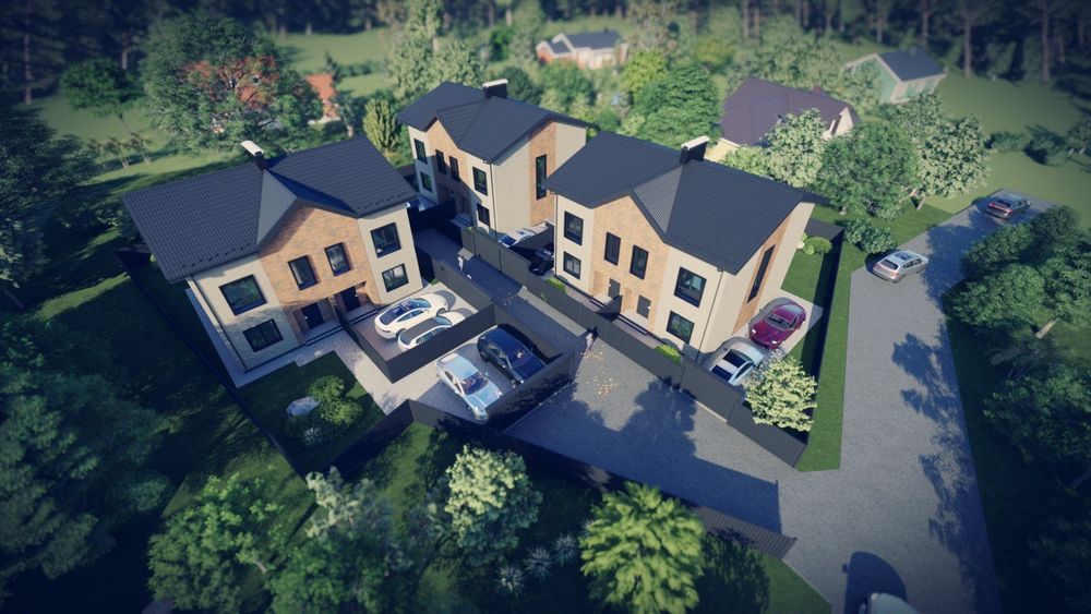 Старт продажу! Дуплекс в центрі м.Ірпінь 95 м2+мансарда, від забудовника, ГАЗ