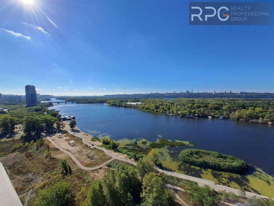 Без %ЖК Русанівська Гавань Продаж великої 2к квартири 87.7 кв.м Видова