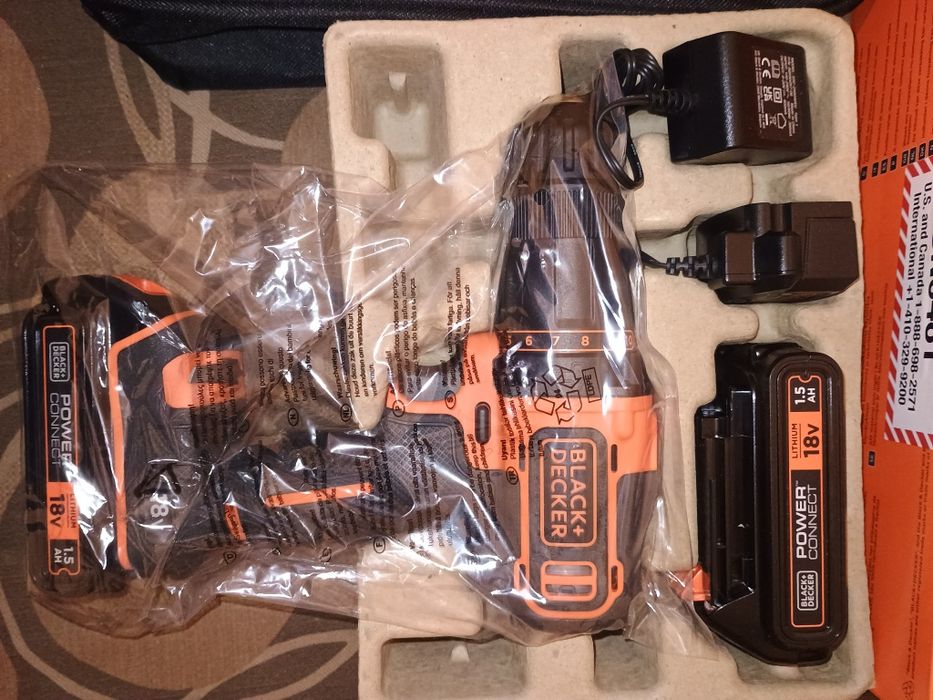 Wkrętarka udarowa akumulatorowa Black Decker nowa