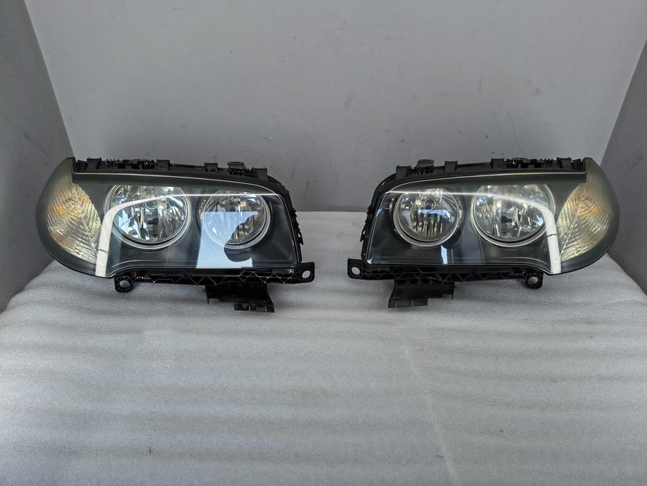 Komplet Lamp Przód BMW X3 E83 LIFT | Halogen H7 | Oryginał AL |