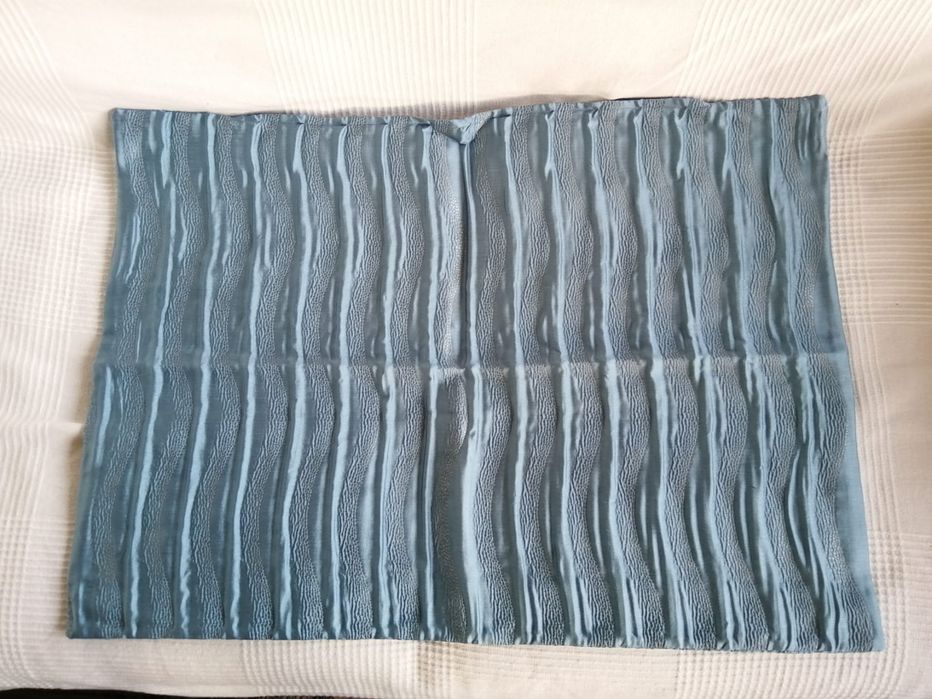 Colcha cama de casal azul 250x260cm Nova