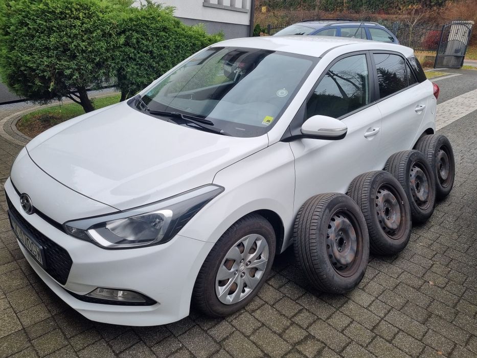 Hyundai i20 nowa sekwencyjna instalacja LPG, 2 komplety  kół