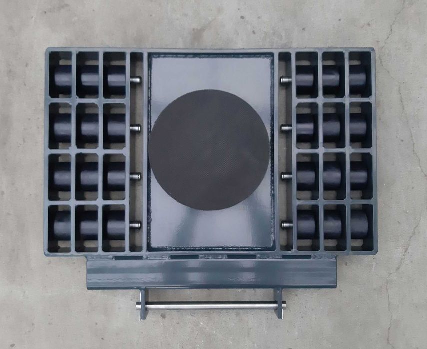 Wózek stały 4k do transportu maszyn Wózki transportowe Rolki