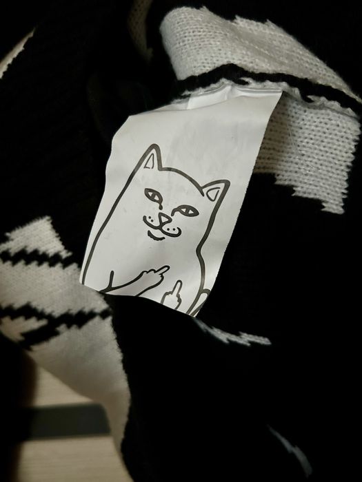 Светр Ripndip з котом Nermal чорний розмір S