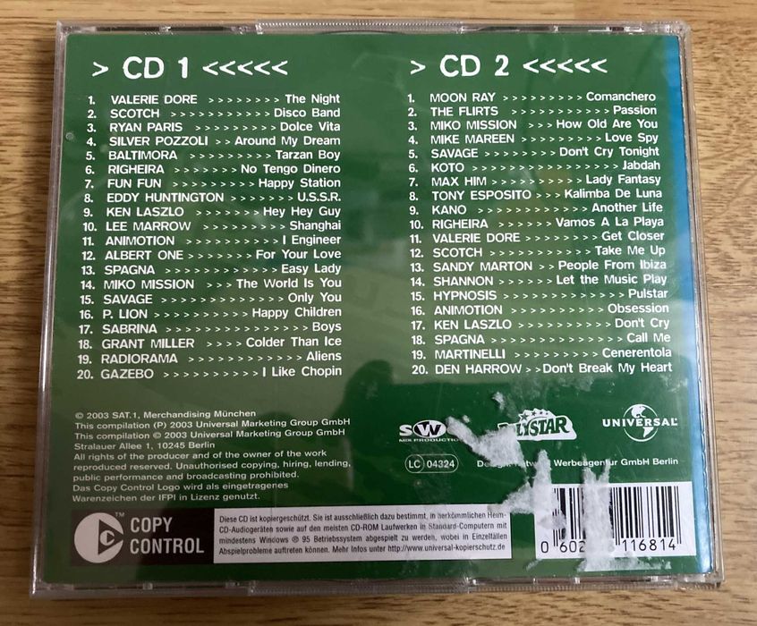 CD:  Zestaw 4 płyt CD - Fetenhits