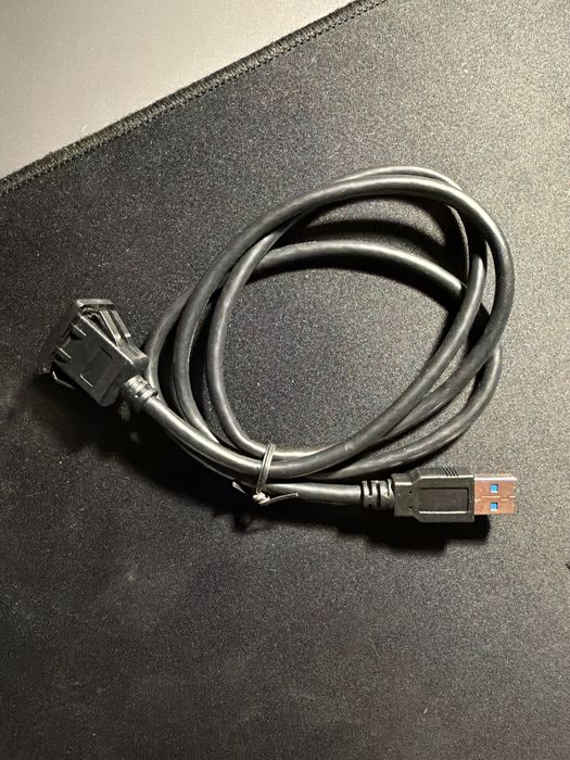 Cabo extensao usb com ficha.