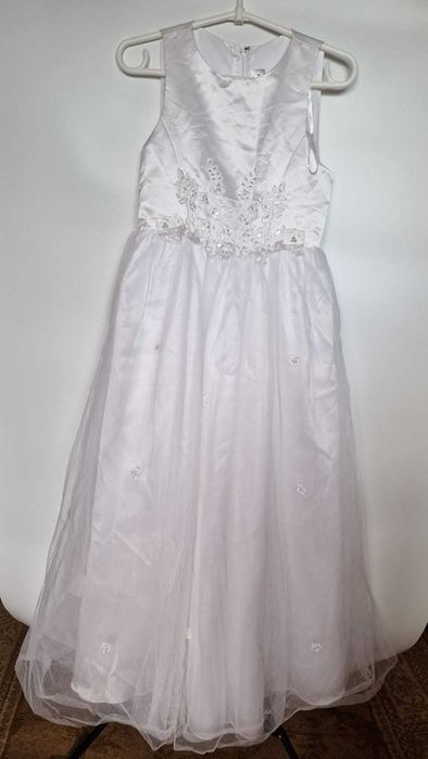 Белое свадебное платье david's bridal