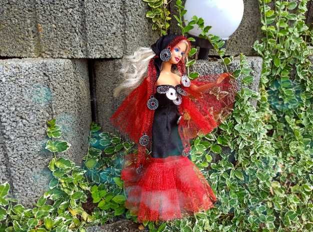 Ubranko dla lalek Barbie cyganka