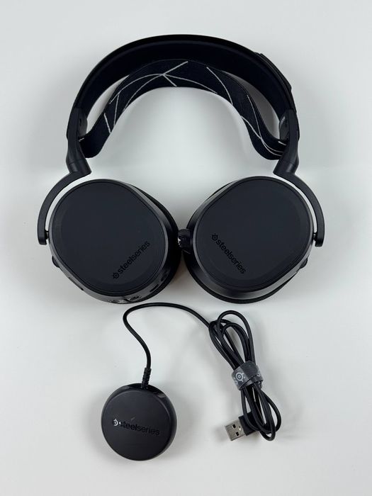 Słuchawki bezprzewodowe SteelSeries Arctis 9 Wireless Black (61484)