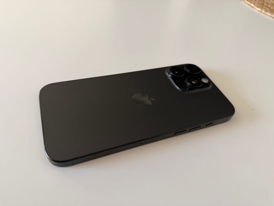 Sprzedam iPhone 16 Pro Max 256GB Black - JAK NOWY - Bateria 96%