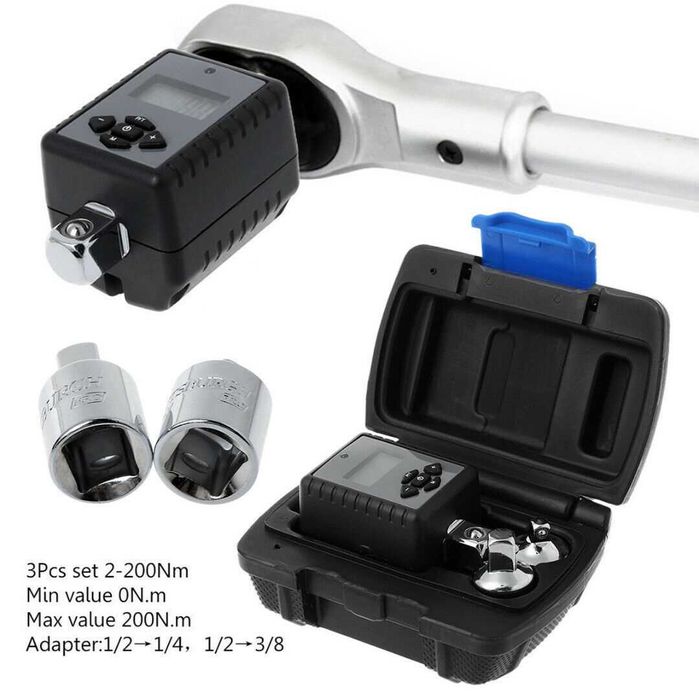 Chave dinanométrica medidor de torque newtons - Adaptador digital