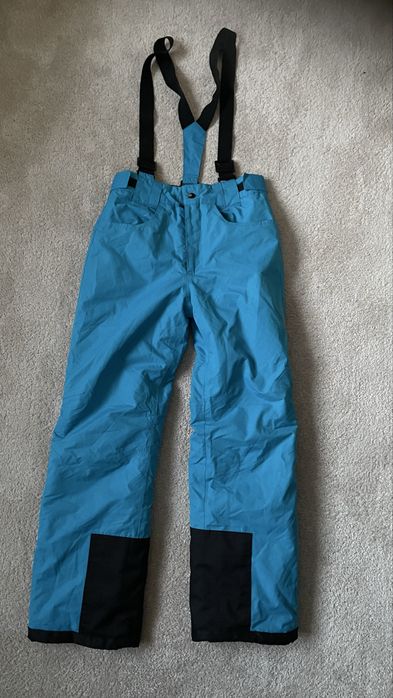Spodnie narciarskie od kombinezonu zimowe rozm. 146