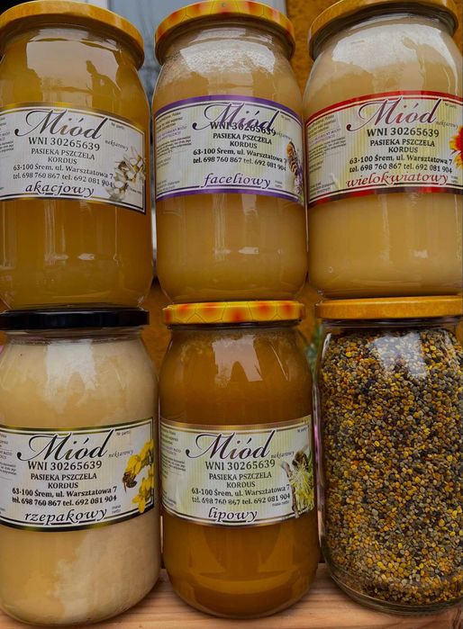 Miód i produkty pszczele