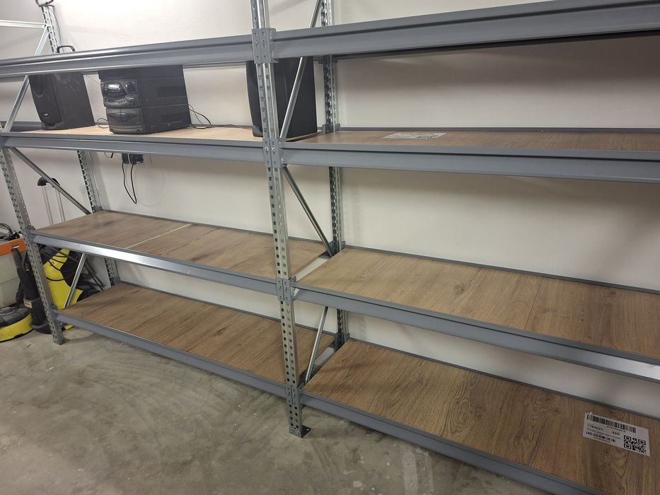 Promocja! Nowy!  Mega mocny regał  magazynowy 200x180x50 cm Hyrax450kg